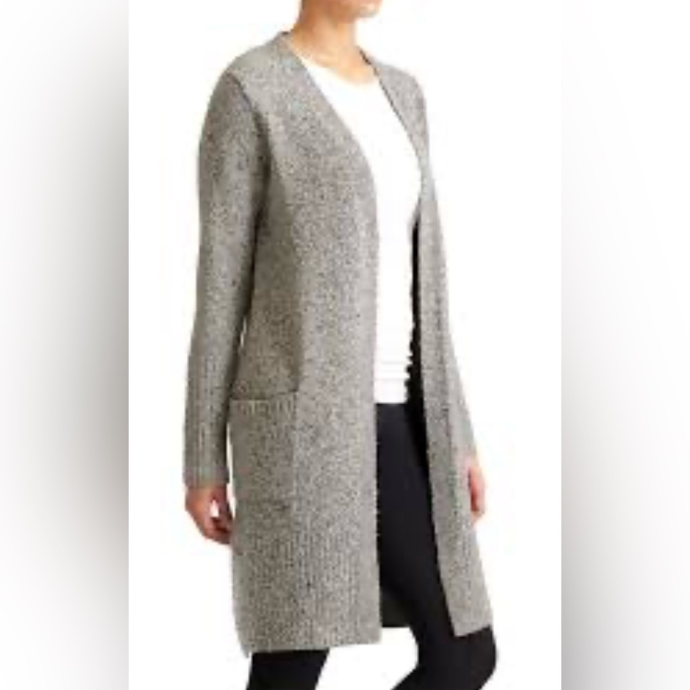 Athleta  Passage Open front cardigan  Gray  Large NWOT - Picture 12 of 13